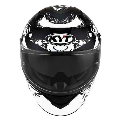 KYT NFR Neutron White Gloss Helmet