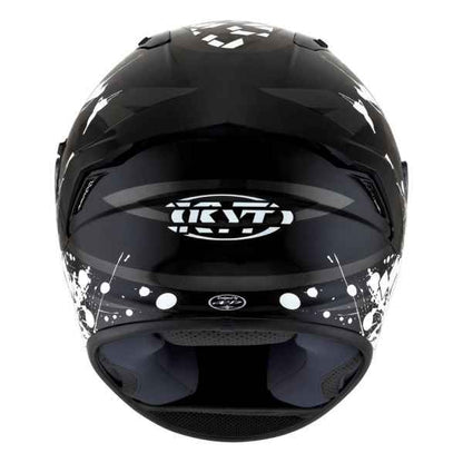 KYT NFR Neutron White Gloss Helmet
