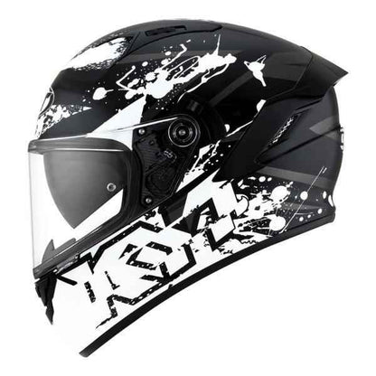 KYT NFR Neutron White Gloss Helmet
