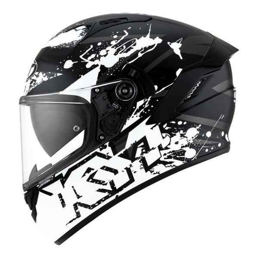 KYT NFR Neutron White Gloss Helmet