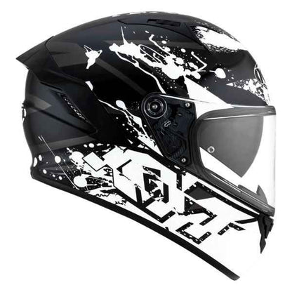 KYT NFR Neutron White Gloss Helmet