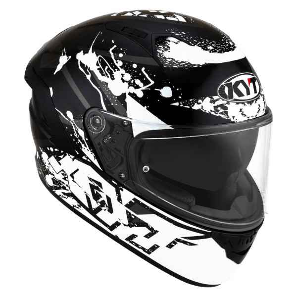 KYT NFR Neutron White Gloss Helmet