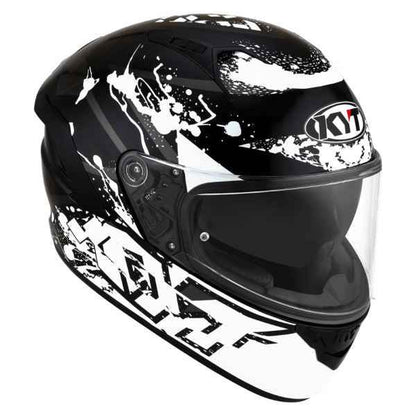 KYT NFR Neutron White Gloss Helmet