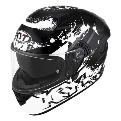 KYT NFR Neutron White Gloss Helmet