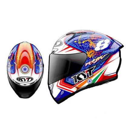 KYT NFR Rajiv Sethu 2019 Replica India Gloss White Helmet