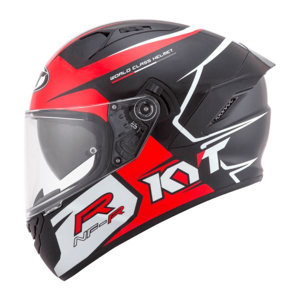 KYT NFR Track Red Gloss Helmet