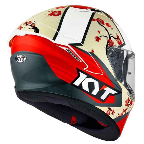 KYT NFR Xavi Sakura Replica Gloss Helmet
