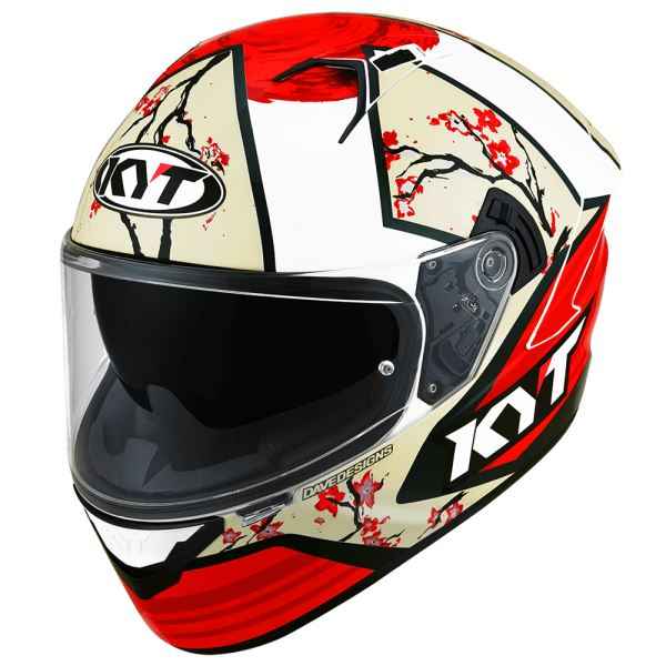 KYT NFR Xavi Sakura Replica Gloss Helmet