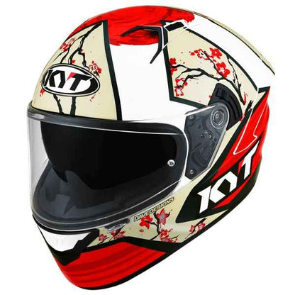 KYT NFR Xavi Sakura Replica Gloss Helmet