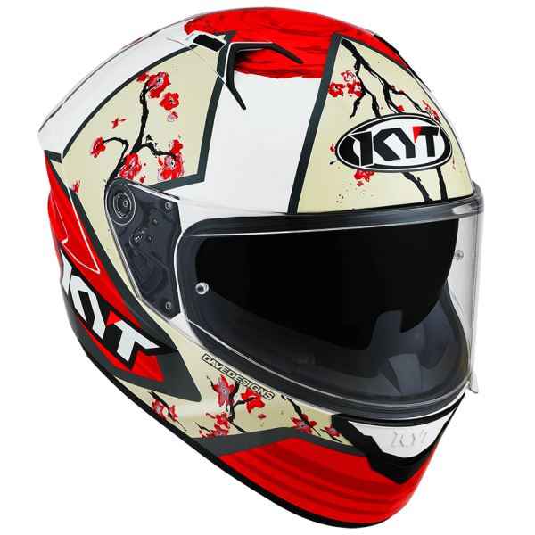 KYT NFR Xavi Sakura Replica Gloss Helmet