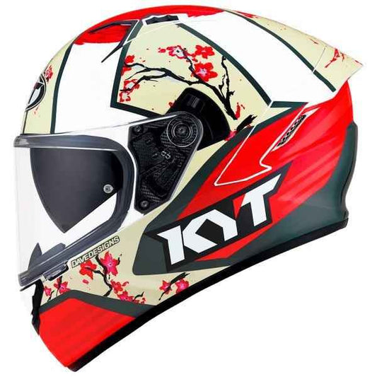 KYT NFR Xavi Sakura Replica Gloss Helmet