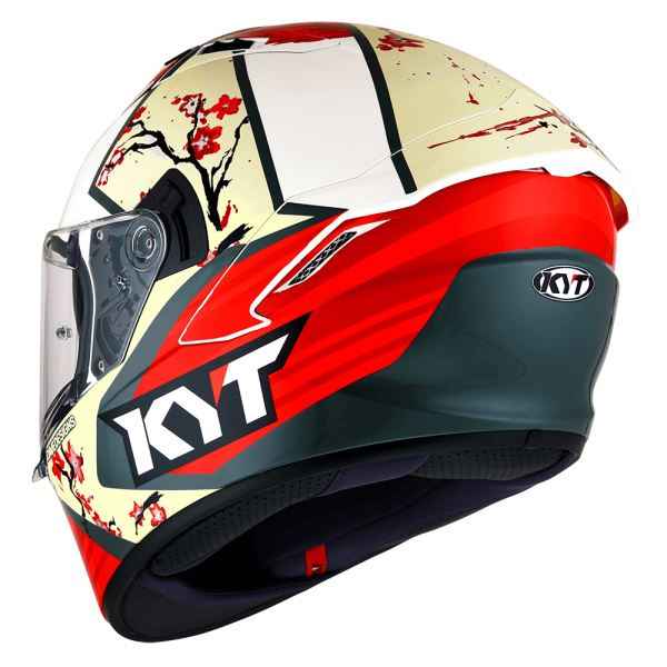 KYT NFR Xavi Sakura Replica Gloss Helmet