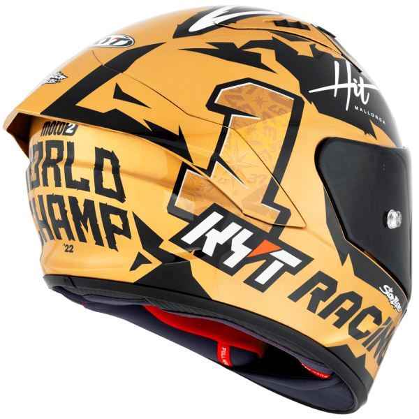 KYT NZ Race Augusto Fernandes 2022 Replica Gloss Limited Edition Helmet