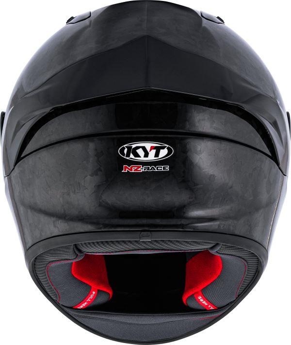 KYT NZ Race Carbon Forged Gloss Black Helmet