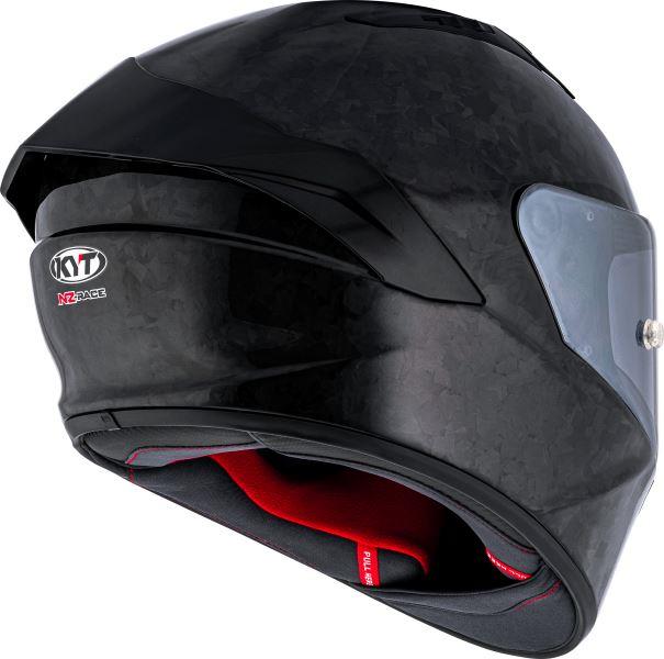 KYT NZ Race Carbon Forged Gloss Black Helmet