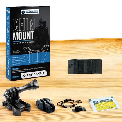 KYT Skyhawk Helmet Chin Mount by Motovibe