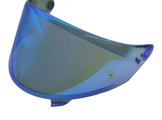 KYT Spare Visor for KYT Striker Helmets - Iridium Blue
