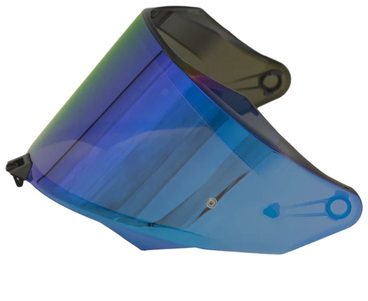KYT Spare Visor for KYT TT REVO Helmets - Iridium Blue