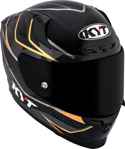 KYT Striker Davo Gloss Black Gold - Helmet