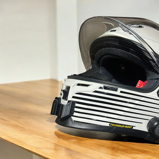KYT Striker Helmet Chin Mount by Motovibe