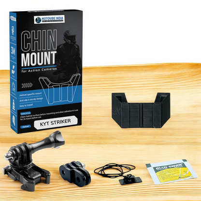 KYT Striker Helmet Chin Mount by Motovibe