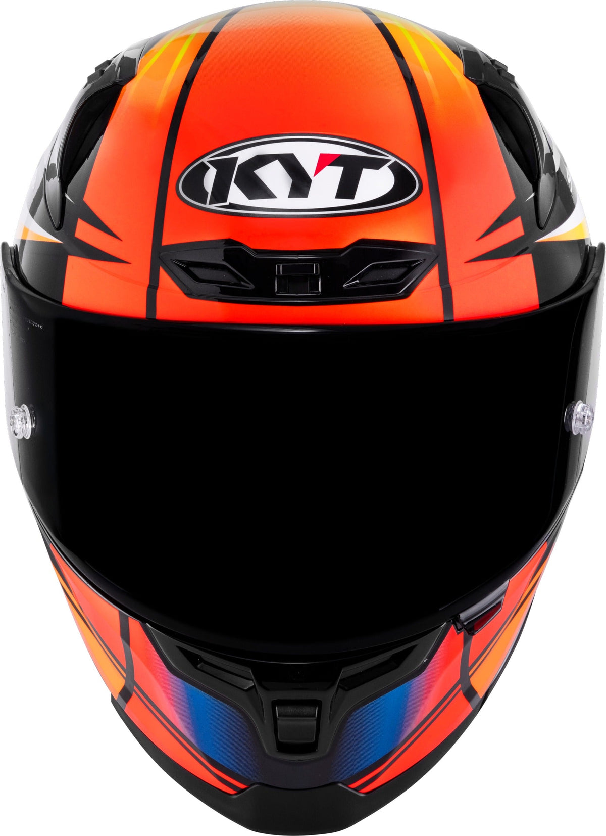 KYT Striker Runs Gloss White - Helmet