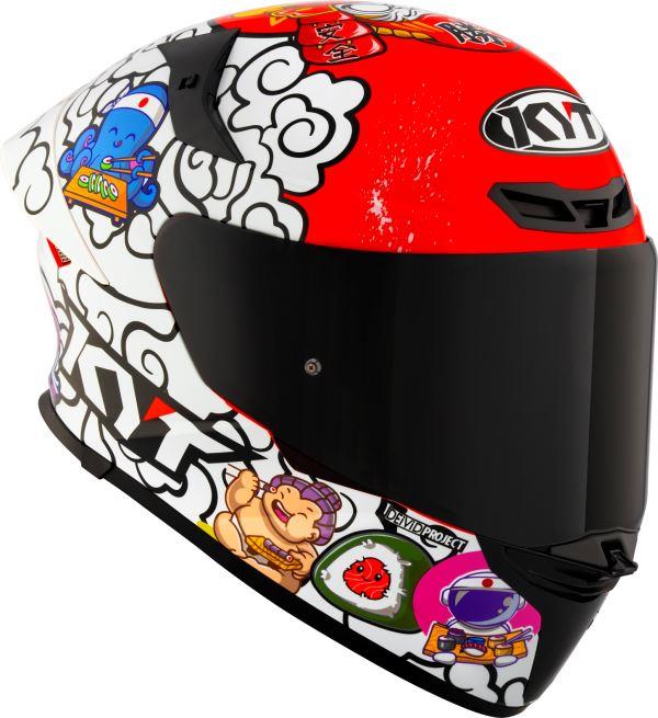 KYT TT-Revo TT-Revo Sushi Time-Full-Face Motorcycle Helmet