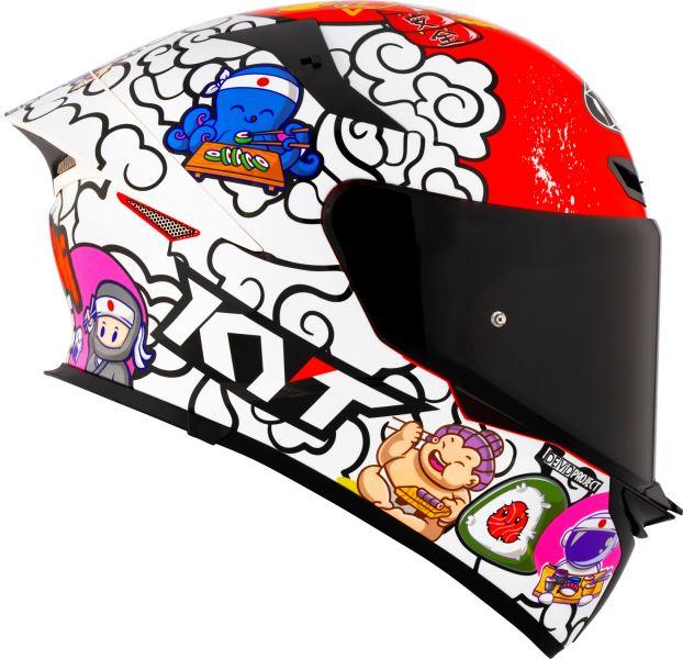 KYT TT-Revo TT-Revo Sushi Time-Full-Face Motorcycle Helmet