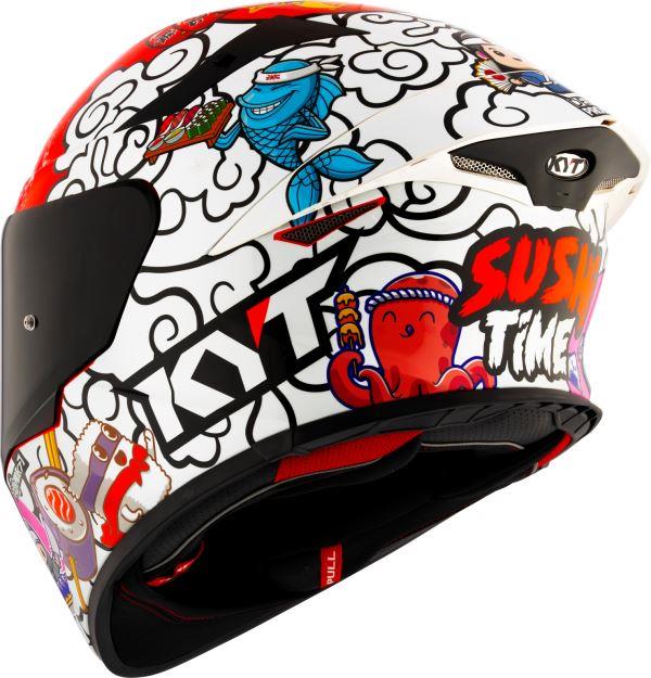 KYT TT-Revo TT-Revo Sushi Time-Full-Face Motorcycle Helmet