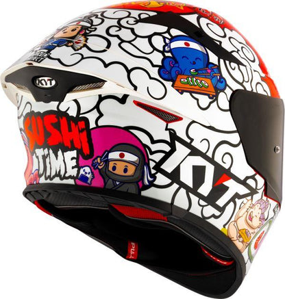 KYT TT-Revo TT-Revo Sushi Time-Full-Face Motorcycle Helmet