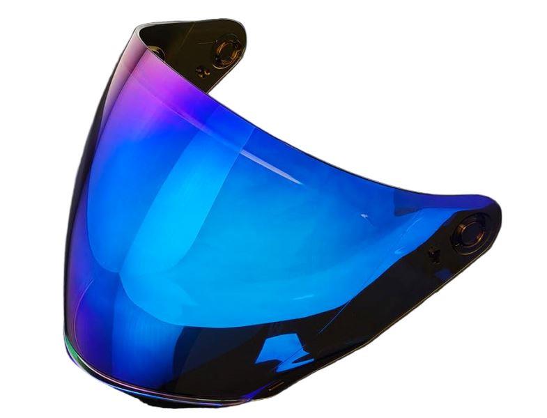 KYT TTR Jet Open Face Helmets Spare Visor (Blue)