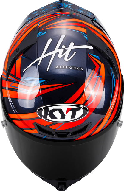 KYT TT Revo Fernandez 2022 Replica Gloss Helmet