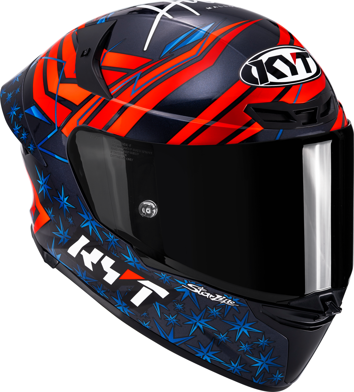 KYT TT Revo Fernandez 2022 Replica Gloss Helmet