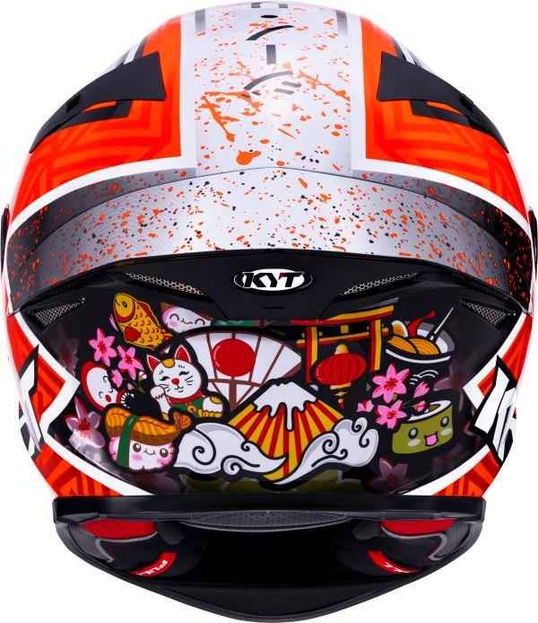 KYT TT Revo Gino Rea Replica Gloss Helmet