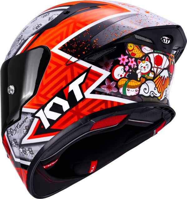 KYT TT Revo Gino Rea Replica Gloss Helmet