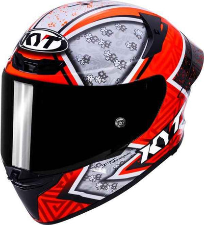 KYT TT Revo Gino Rea Replica Gloss Helmet