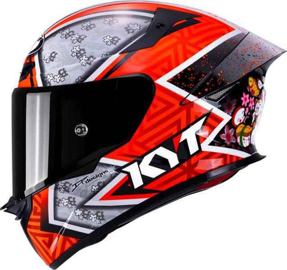 KYT TT Revo Gino Rea Replica Gloss Helmet