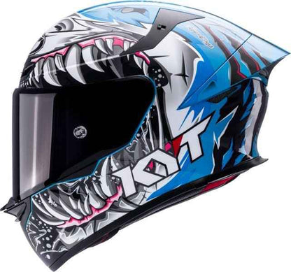 KYT TT Revo Megalodon Gloss Helmet