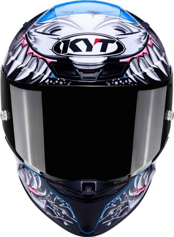 KYT TT Revo Megalodon Gloss Helmet