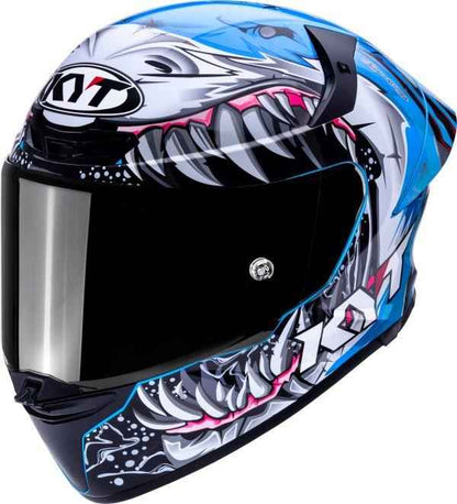 KYT TT Revo Megalodon Gloss Helmet