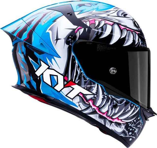 KYT TT Revo Megalodon Gloss Helmet