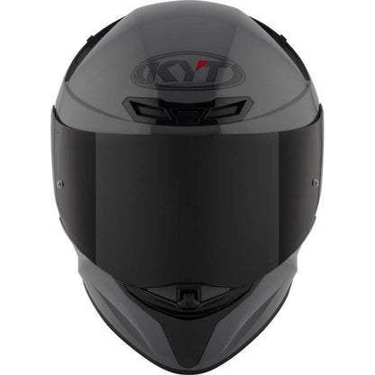 KYT TT Revo Plain GRL Grey Gloss-Helmet