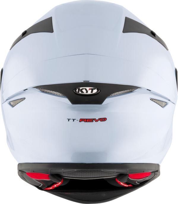 KYT TT Revo Plain Stellar Diamond Gloss Helmet