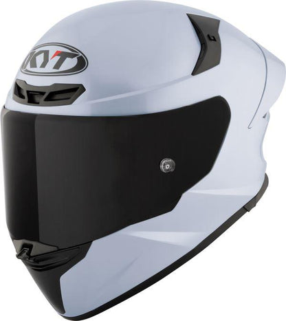 KYT TT Revo Plain Stellar Diamond Gloss Helmet