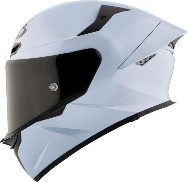 KYT TT Revo Plain Stellar Diamond Gloss Helmet