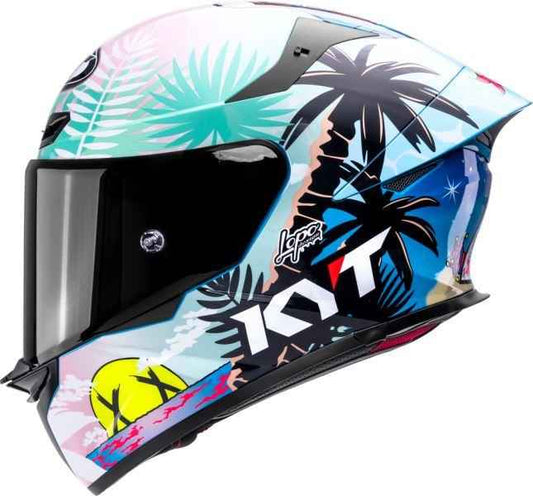 KYT TT Revo Riccardo Rossi BCN Gloss Helmet