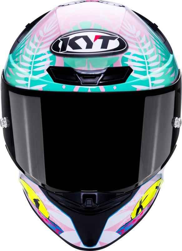 KYT TT Revo Riccardo Rossi BCN Gloss Helmet