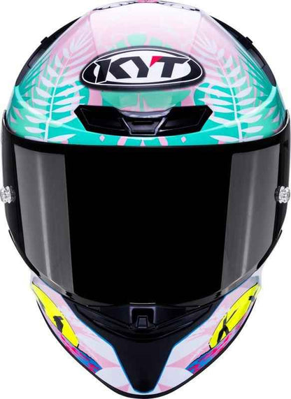 KYT TT Revo Riccardo Rossi BCN Gloss Helmet