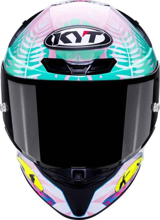 KYT TT Revo Riccardo Rossi BCN Gloss Helmet