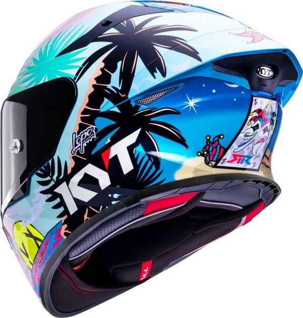 KYT TT Revo Riccardo Rossi BCN Gloss Helmet